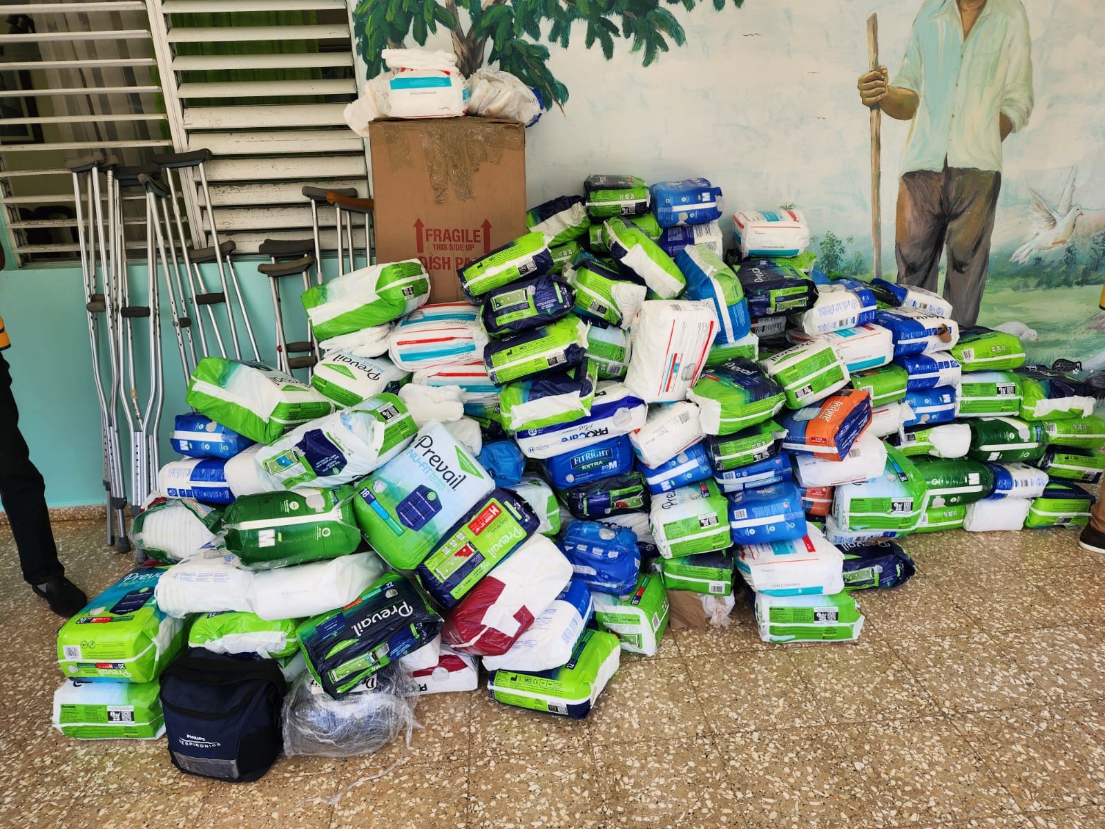 Donation to Inmaculada Concepción Nursing Home